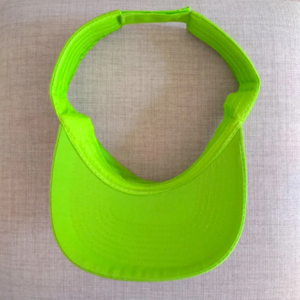 Clearance! Hey Dude Neon Green Visor - Picture 8 of 10